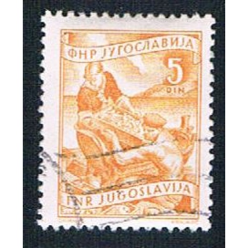 Yugoslavia 380 Used Fishing (BP16020)