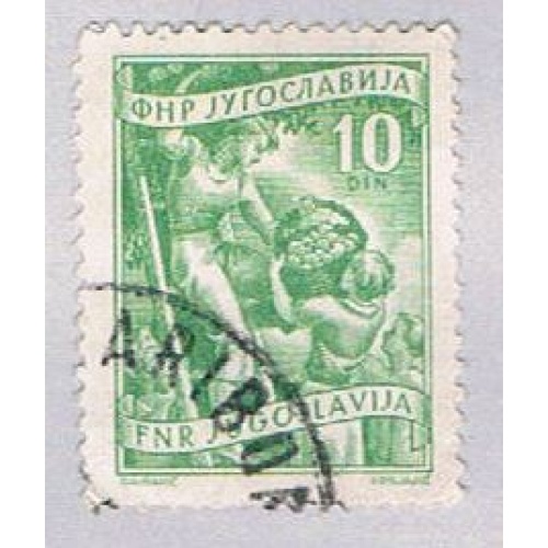 Yugoslavia 382 Used Fruit growing 1953 (BP28220)