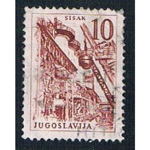 Yugoslavia 631 Used Steel Works (BP15710)