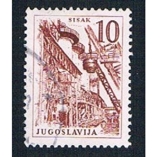 Yugoslavia 631 Used Steel Works (BP1579)