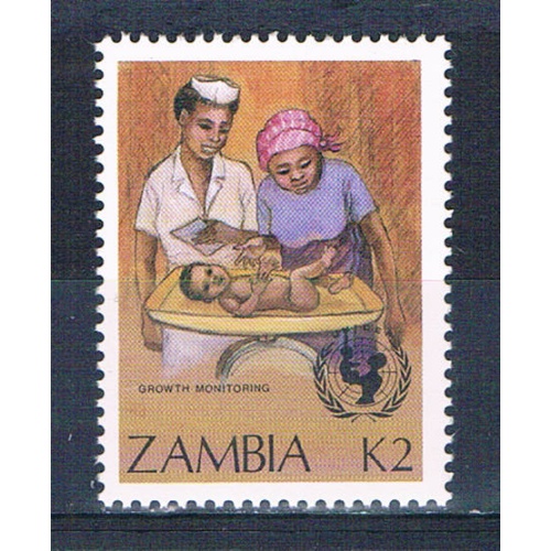 Zambia 441 Unused Child growth monitoring 1988 (Z0003)+