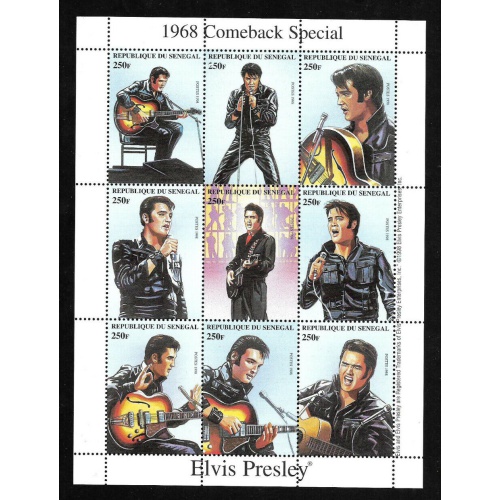 ELVIS PRESLEY SHEET 1999 - Sc.#1350 - MNH
