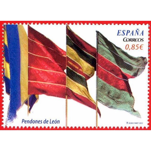 España. 2012. Banners of the Kingdom of Leon