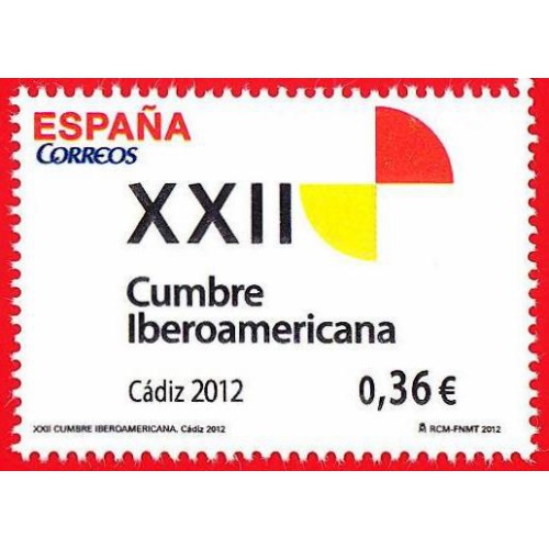 España. 2012. XXII Ibero-American Summit. Cadiz