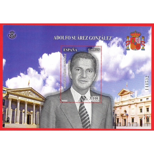 España. 2013. President Adolfo Suarez Gonzalez