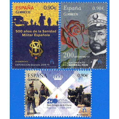 España. 2015. Segovia Artillery College. General Prim. Military Health