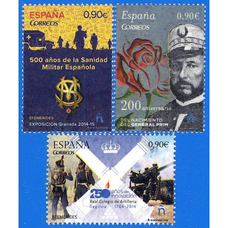 España. 2015. Segovia Artillery College. General Prim. Military Health