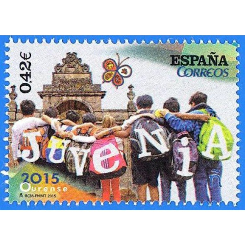 España. 2015. JUVENIA. Youth Philately Exhibition. Ourense