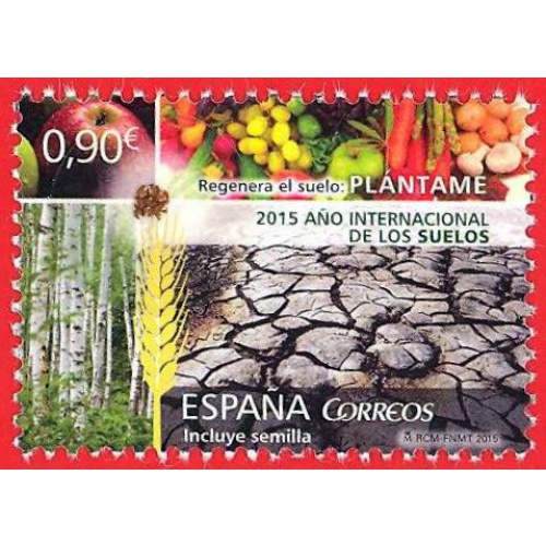 España. 2015. International Year of Soils