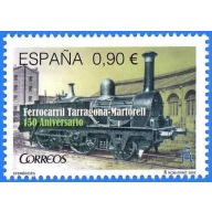 España. 2015. 150th Anniversary of the Tarragona - Martorell Railway