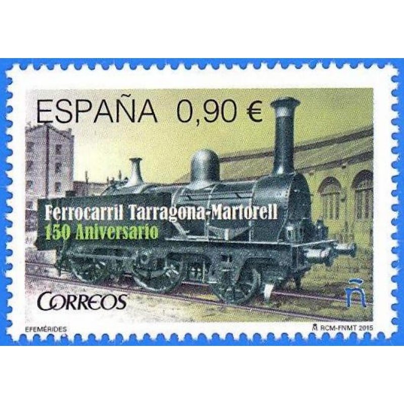 España. 2015. 150th Anniversary of the Tarragona - Martorell Railway