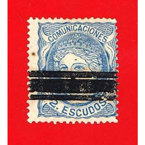 España. 1870. Scott # 171. Used Stamp