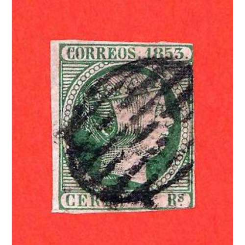 España. 1853. Scott # 22. Used Stamp