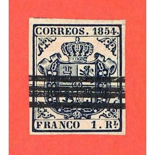 España. 1854. Scott # 33. Used Stamp