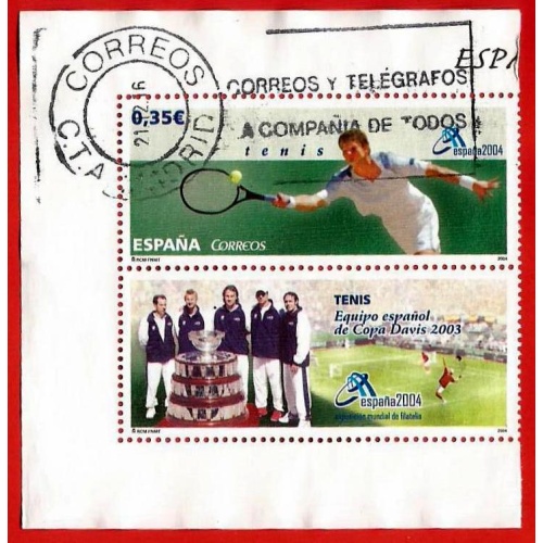 España. 2004. Tennis. Spanish Davis Cup Team 2004