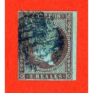España. 1855. Scott # 39. Used Stamp