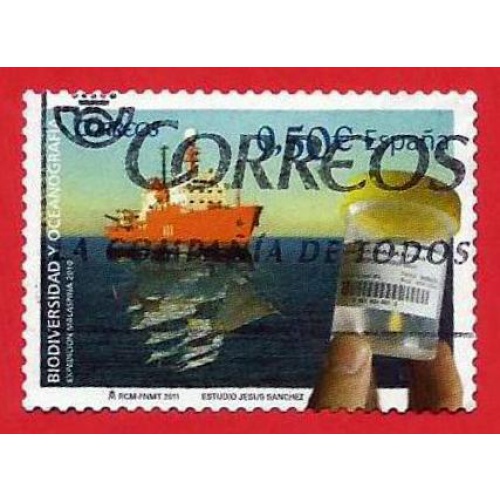 España. 2011. Research ship "Esperide"
