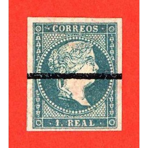 España. 1856. Scott # 42. Used Stamp
