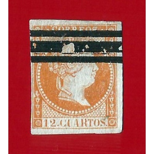 España. 1859. Scott # 48. Used Stamp