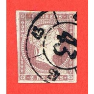 España. 1856. Scott # 43. Used Stamp