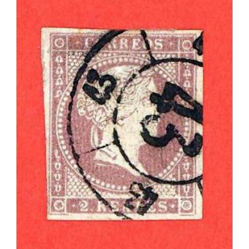 España. 1856. Scott # 43. Used Stamp