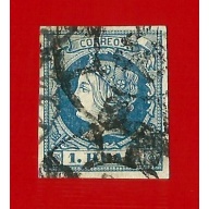 España. 1860. Scott # 53. Used Stamp
