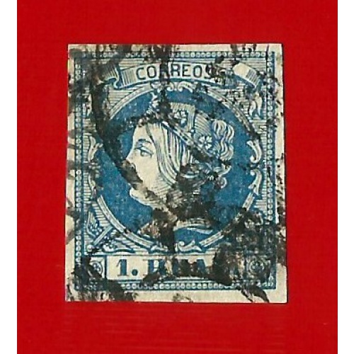 España. 1860. Scott # 53. Used Stamp