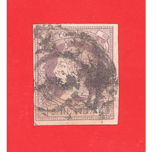 España. 1860. Scott # 56. Used Stamp