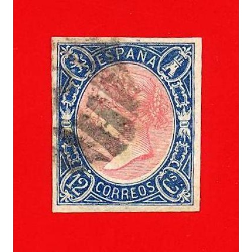 España. 1865. Scott # 69. Used Stamp