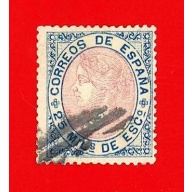 España. 1867. Scott # 95. Used Stamp