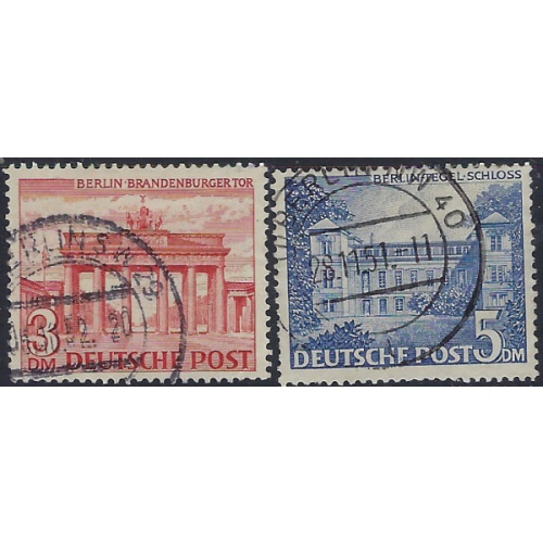 Germany Berlin 9N59-60 Used 1949 issues (ad1009)
