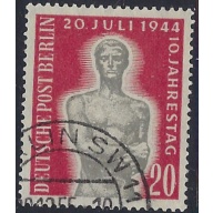 Germany Berlin 9N107 Used 1954 issue (ad1016)