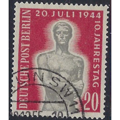 Germany Berlin 9N107 Used 1954 issue (ad1016)