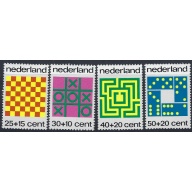 Netherlands B497-500 MNH 1973 set (ad1049)