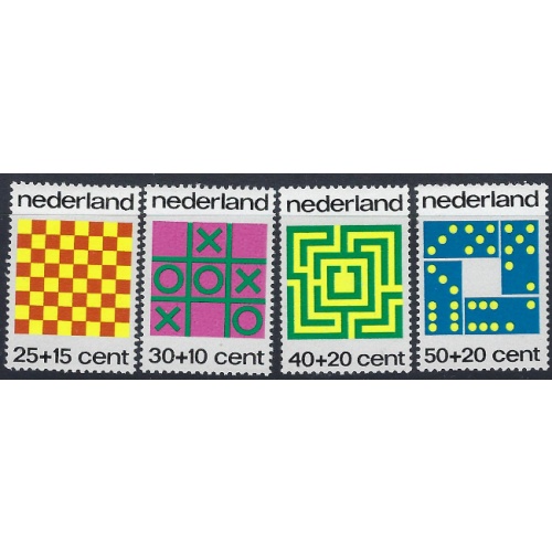 Netherlands B497-500 MNH 1973 set (ad1049)