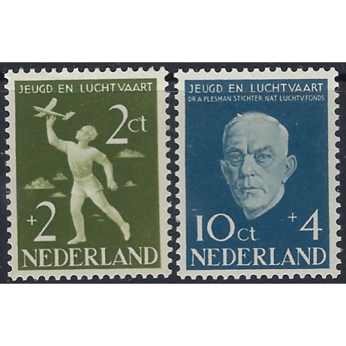 Netherlands B269-70 MH 1954 set (ad1052)