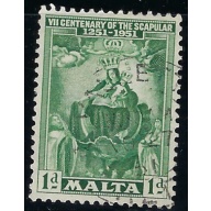 Malta 232 Used 1951 issue (ad1071)