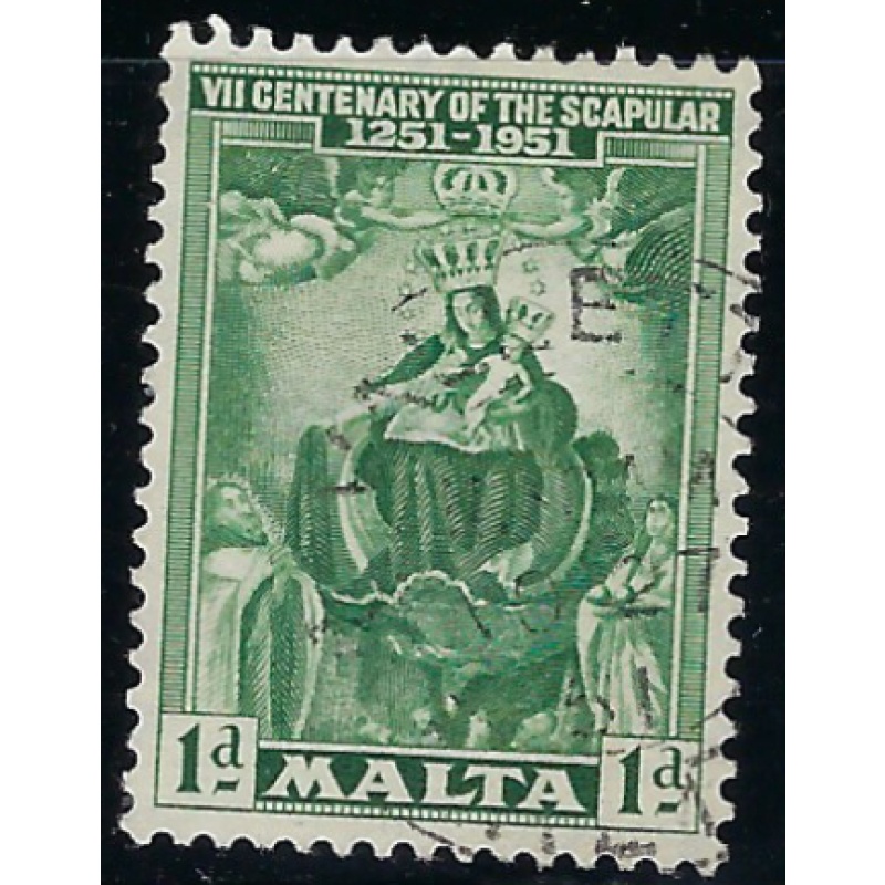 Malta 232 Used 1951 issue (ad1071)