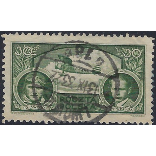 Poland C10 Used 1933 issue (ad1099)
