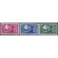 Costa Rica C186-88 MNH 1950 UPU (ad1106)