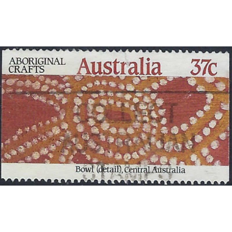 Australia 1050 Used 1987 issue; penciled numbers on back (ad1116)