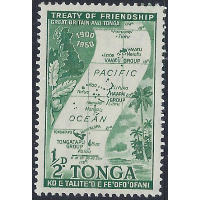 Tonga 94 MH 1951 issue (ad1136)
