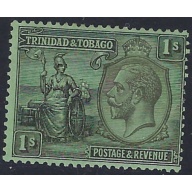 Trinidad and Tobago 29 MH 1925 issue; small crease (ad1150)