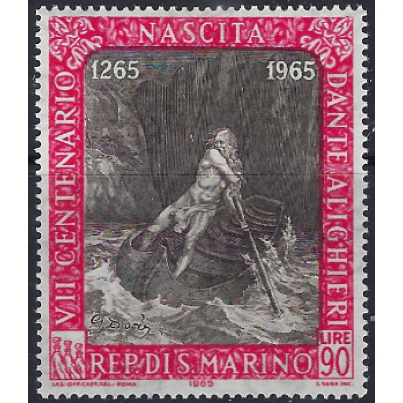 San Marino 683 MLH 1965 issue (ad1156)