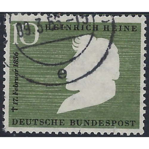 Germany 740 Used 1956 issue (ad1165)