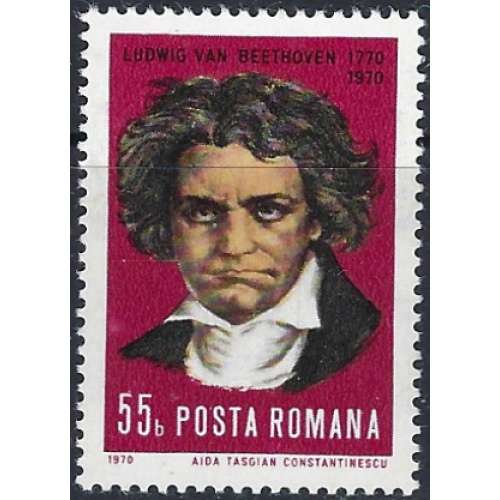 Romania 2215 MNH 1970 Beethoven (ad1180)