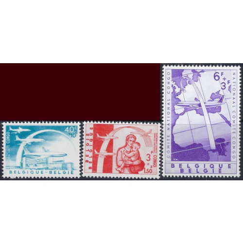 Belgium B669-71 MNH 1960 set (ad1261)
