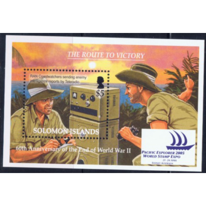 Solomon Is 1000 MNH 2005 Overprint (ad1283)