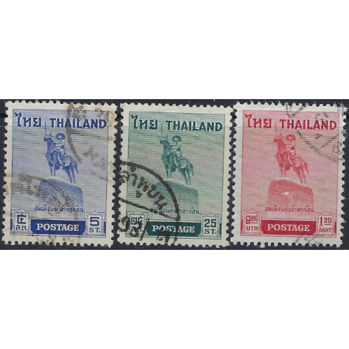 Thailand 318-21 Used 1955 set (ad1367)