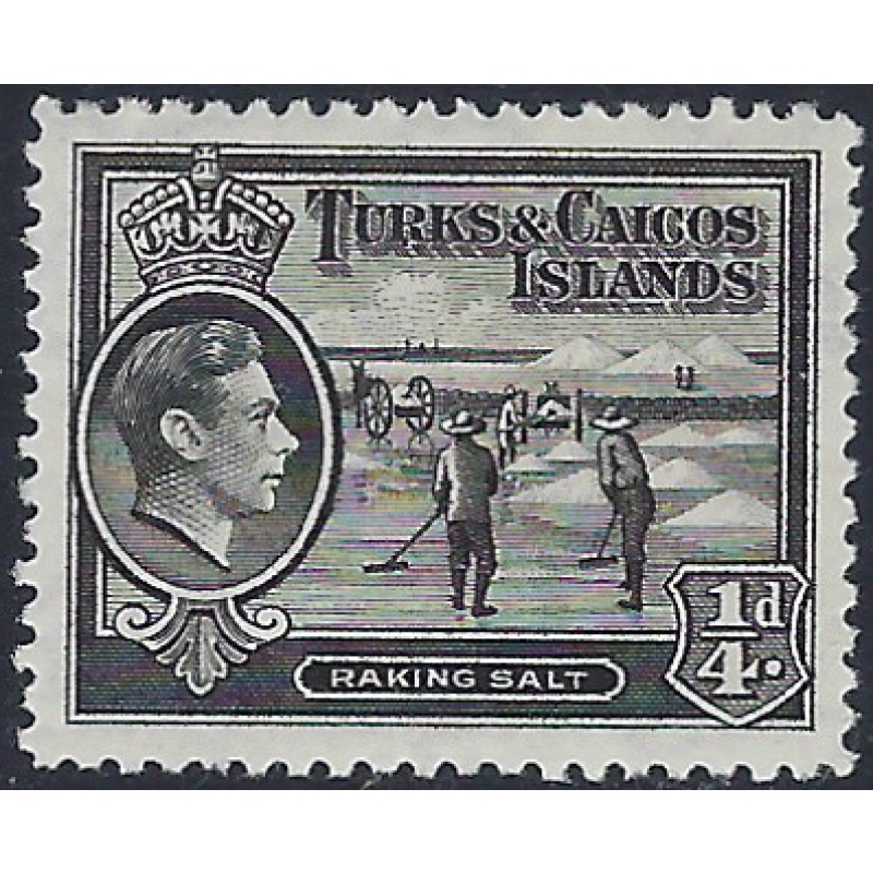 Turks and Caicos 78 MH 1938 issue (ad1372)